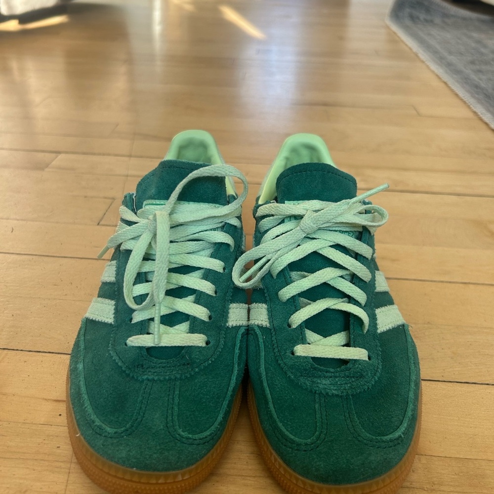 Adidas Gazelle Green Suede Sneakers